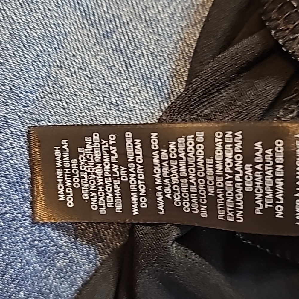 WHBM black frilly dress - Picture 10 of 11